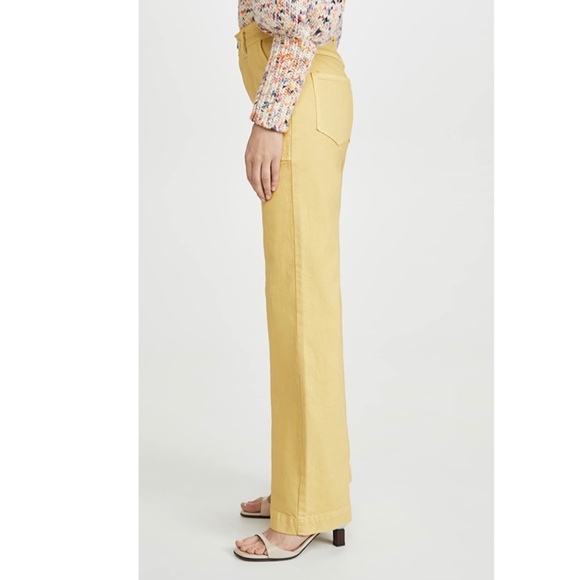 Rachel Antonoff Mike Pant in Deep Burgundy Red - Picture 5 of 9